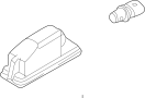 View License Plate Light Assembly Full-Sized Product Image