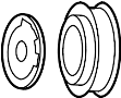 7B0820812A A/C Compressor Clutch Pulley