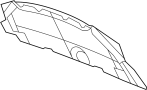 7B0863831A Hood Insulation Pad