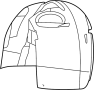 View 7B0805977A Full-Sized Product Image for your 2011 Volkswagen Routan   
