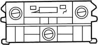 HVAC Temperature Control Panel