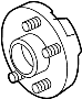 View Wheel Bearing and Hub Assembly (Rear) Full-Sized Product Image