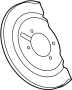 View Brake Dust Shield Full-Sized Product Image