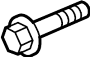 Bolt. Mount. Torque. Strut. (Upper). A threaded rod with a.