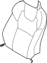 32248469 Seat Back Cushion Cover