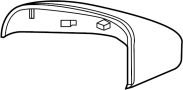 39805329 Door Mirror Cover (Upper)