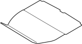 30715926 Trunk Floor Access Cover (Rear)