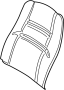 30861324 Seat Back Cushion Cover