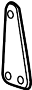 30639828 Suspension Ride Height Sensor Bracket