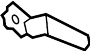 31446973 Seat Back Recliner Adjustment Handle