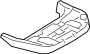 32260827 Extension. Seat Pan. (Front)