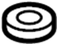 Image of Hose. Pump. Secondary. Air. Injection. (Right, Lower). A component that. image for your 2002 Buick Rendezvous CXL Plus Sport Utility  