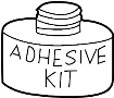 12346392 Kit. Glass. Adhesive. Urethane. (Rear)