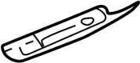 15141490 Reinforcement. Instrument. Panel. Assembly - I/P Driver Knee BOLS. Brace. Knee bolster.