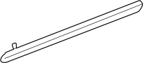 25704780 Door Molding (Front, Lower)