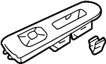 12481196 Door Switch Trim Panel