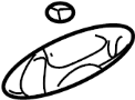 12481652 Interior Door Handle Trim