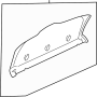 25753773 Package Tray Trim (Front)
