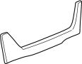 25708826 Trunk Trim Panel (Front, Rear, Upper)