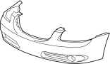 15928221 Bumper Cover (Front, Upper, Lower)