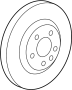 Image of Disc Brake Rotor (Front) image for your 2020 Chevrolet Spark   