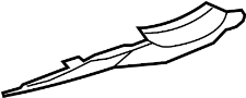 25950250 Instrument Panel Knee Bolster