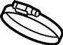 View Clamp. Hose. (Upper, Lower) Full-Sized Product Image
