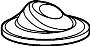 Image of Steering Coupling Boot (Upper) image for your 2008 Chevrolet Trailblazer   