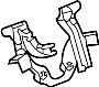 42747613 Harness. Steering. Wheel. Wiring.