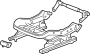 FRAME ASM-F/SEAT CUSH     . Rails to which the seat.