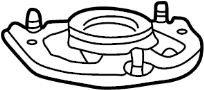 22113236 Suspension Strut Mount (Front, Upper)