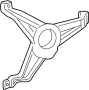12362575 Engine Cooling Fan Motor Bracket