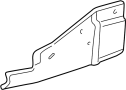 Image of SHIELD-ENG SPH    *BLACK . Fender Liner Extension. image for your 2020 Chevrolet Traverse    