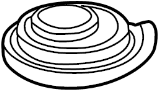 22166979 Insulator. Spring. (Upper, Lower)