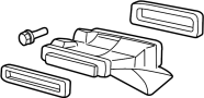 10257817 Instrument Panel Air Duct (Rear)