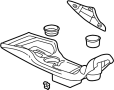 10445081 Console Trim Panel (Upper)