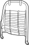 16791955 Seat Back Frame