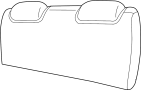 88894833 Seat Back Frame