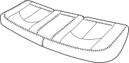 16799377 Seat Cover (Lower)
