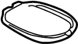 22583620 Dome Light Lens (Left)