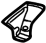 Image of Retainer. Sun. Visor. Clip. Holder. Sun Visor Clip. Sun. image for your 2020 Chevrolet Tahoe    