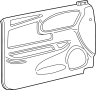 10351437 Door Interior Trim Panel