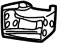 88898944 Door Hinge (Upper)