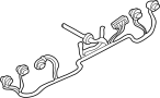 16523565 Back Up Light Wiring Harness