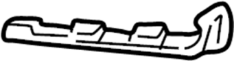 10261356 Bumper Cover Retainer