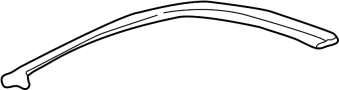 10350755 Door Reveal Molding (Front, Upper)