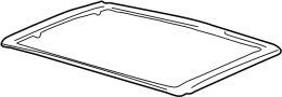 12533717 Sunroof Glass