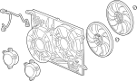 View Engine Cooling Fan Assembly Full-Sized Product Image