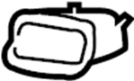 25988069 Center Console Latch (Rear)