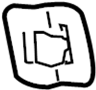 15901466 Seat. Bezel. Trim. Hinge Cover. LAT Release STRP. Panel. (Rear)